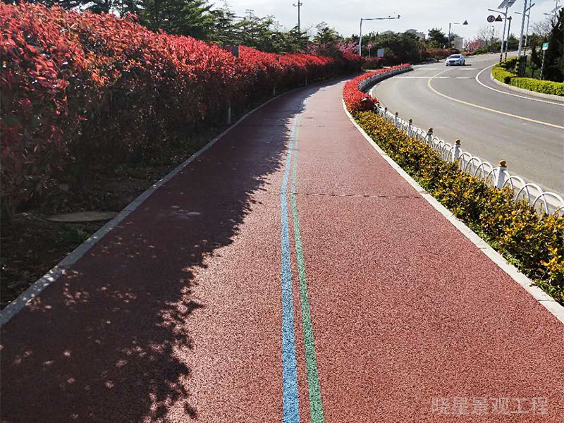 彩色透水混凝土